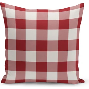 Bertille Home Yılbaşı Ekose Serisi Çift Tarafı Dijital Baskılı Kırlent Kılıfı (Christmas Noel Cushion Cover)