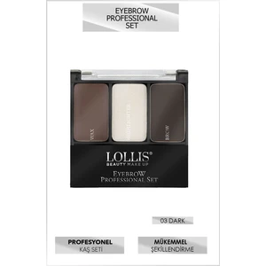 Eyebrow Professional Set 03 / 3'lü Profesyonel Kaş Farı Paleti 03