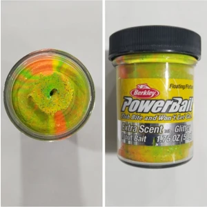 Powerbait Extra Scent Glitter Balık Hamuru Alabalık ve Tüm Balıklar Için ( Rainbow )