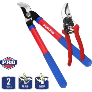 WP204500 2’li Profesyonel Bağ Bahçe Dal Budama Makası Seti