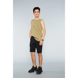 RG Brand Genç Unisex Işlemeli Kolsuz T-Shirt