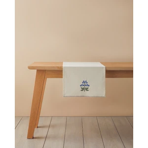 English Home Retro Serene Pamuk Runner 40X140 cm Mavi