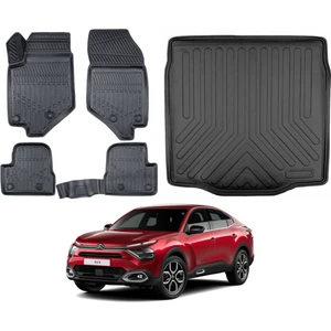 Kalite Oto Citroen C4X 2024 Sonrası 3D Bagaj Havuzu+Paspas Takımı