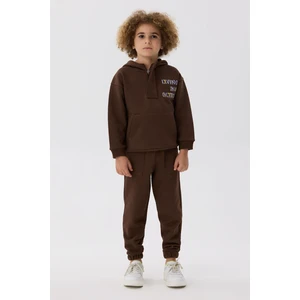 Bg Store Erkek Çocuk Kahverengi Sweatshirt