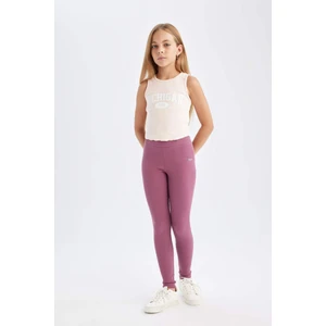 Kız Çocuk Standart Boy Fitilli Kaşkorse Etiketli Tayt D0746A824AU