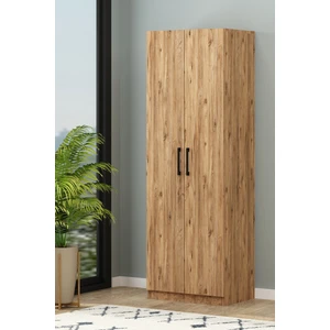 AVM Park Tiba 4 Raflı Bazalı Çok Amaçlı Dolap Banyo Dolabı Erzak Dolabı Atlantik Çam