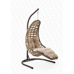 Capri Swing Bodrum Tekli Rattan Bahçe Salıncağı | Balkon Salıncağı