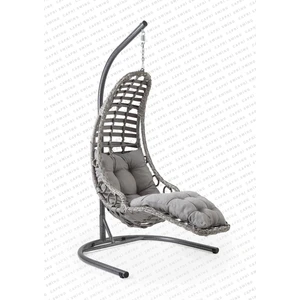 Capri Swing Bodrum Tekli Rattan Bahçe Salıncağı | Balkon Salıncağı