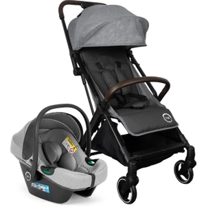 Gravity Autofold Travel Sistem Bebek Arabası Grey