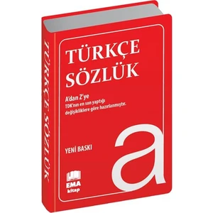 Ema Kitap Türkçe Sözlük A'Dan Z'Ye TDK Uyumlu 