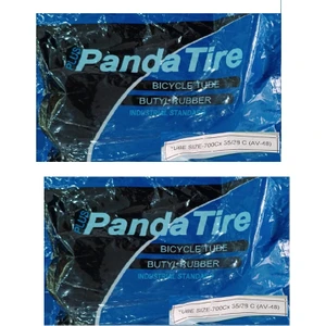 Plus Panda 28 Jant 700X35C - 700X45C Bisiklet Iç Lastiği Av 48 mm Motor Sibop x 2 Adet