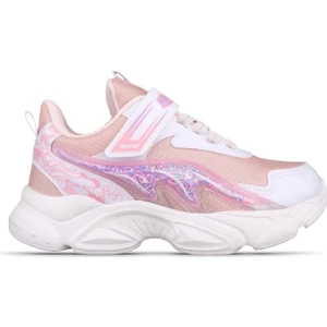 M.P One  Büyük Kız Çocuk Bağcıklı / Velcro Somon Sneaker