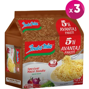 5'li Paket Spesiyal Noodle x 3 Adet