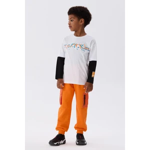 Bg Store Erkek Çocuk Beyaz T-Shirt