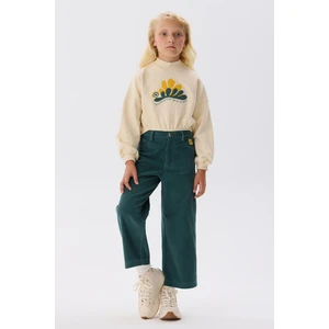 Bg Store Kız Çocuk Bej Sweatshirt