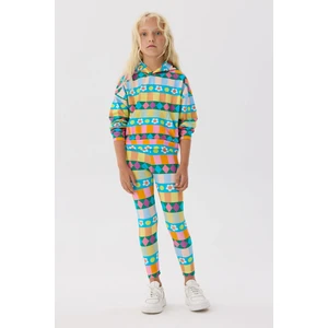 Bg Store Kız Çocuk Desenli Eşofman Üstü