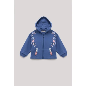 GB Baby Bg Store Kız Bebek Mavi Eşofman Üstü