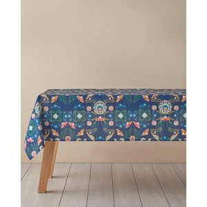 English Home Perfection Polyester Masa Örtüsü Lacivert