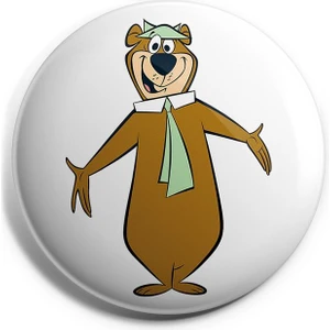 Major Selection Ayı Yogi Iğneli Çanta Rozeti