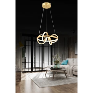 Pera Jewelry LED Avize Modern Kuzey 3 Renk Işıklı Avize