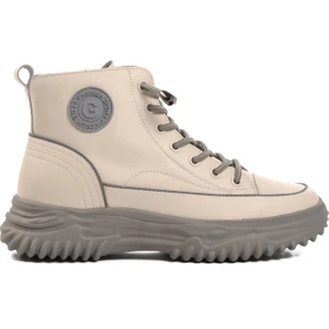 24K310-13 Içi Polarlı Gri Kadın Bot