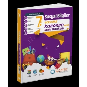 Çanta Yayınları 7. Sınıf Etkinlikli Sosyal Bilgiler Kazanım Soru Bankası