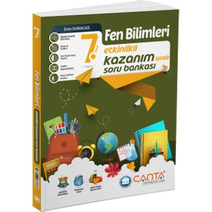 Çanta Yayınları 7. Sınıf Fen Bilimleri Etkinlikli Kazanım Soru Bankası