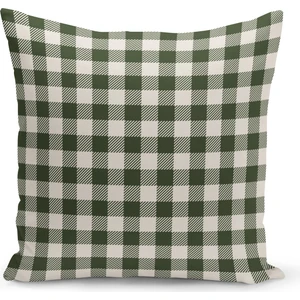 Bertille Home Yılbaşı Ekose Serisi Çift Tarafı Dijital Baskılı Kırlent Kılıfı (Christmas Noel Cushion Cover)