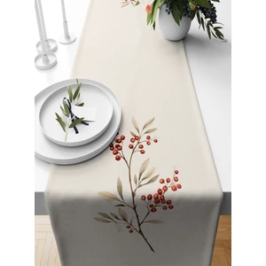 Bertille Home Yılbaşı Serisi 140X40 cm Dijital Baskılı Runner (Christmas Noel)