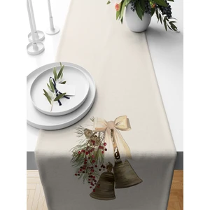 Bertille Home Yılbaşı Serisi 140X40 cm Dijital Baskılı Runner (Christmas Noel)