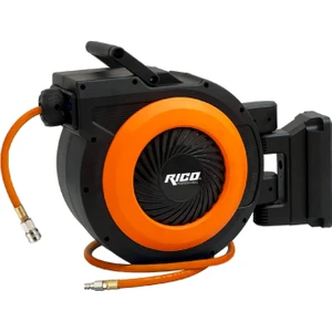 - -Rıco Makaralı Hava Hortumu 20MT 3/8