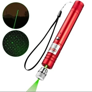 PRO-303 USB Şarjlı Yeşil Lazer Pointer, Sunum Kalemi, Güçlü Şarjlı Lazer Işaretliyici