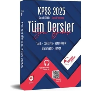 Doktrin Yayınları 2025 KPSS Lisans Genel Kültür Yetenek Tüm Dersler Tek Kitap Soru Bankası
