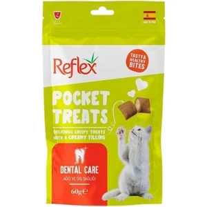 Pocket Treats Ağız ve Diş Sağlığı Destekleyici Kedi Ödül Maması 60 gr