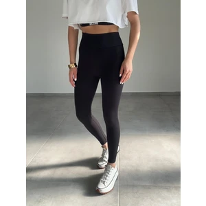 Paw Garage Yüksek Bel Kalın Bel Şardonlu Fitilli Tayt, Kışlık Tayt, Renkli Tayt