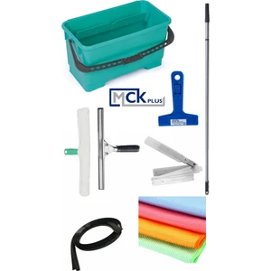 MCK Plus Profesyonel Pencere,cam,ayna Temizleme Seti,duş ve Cam Için Cam Sileceği 35cm Çekçek,peluş
