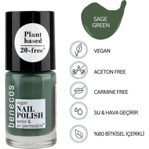 Doğal Içerikli Vegan Oje - Benecos Nail Polish 20 Free
