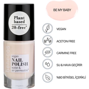 Doğal Içerikli Vegan Oje - Benecos Nail Polish 20 Free