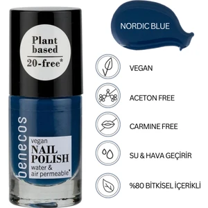 Doğal Içerikli Vegan Oje - Benecos Nail Polish 20 Free