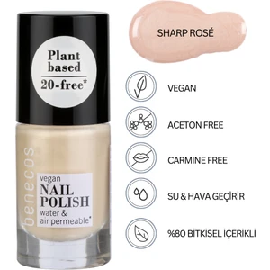 Doğal Içerikli Vegan Oje - Benecos Nail Polish 20 Free