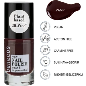 Doğal Içerikli Vegan Oje - Benecos Nail Polish 20 Free