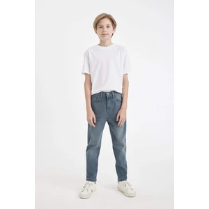 Erkek Çocuk Balloon Fit Dar Paça Cepli Jean Pantolon C5705A824WN