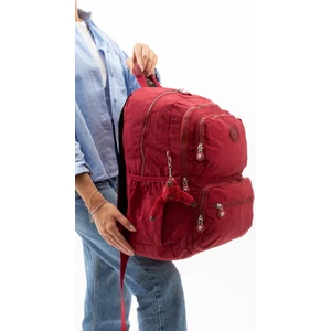 Kadın Sırt Çantası Hafif Kumaş Çok Cepli Kabin Boy Seyahat Çantası 43*30 cm