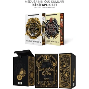 Medusa'nın Ölü Kumları 1 - Medusa'nın Ölü Kumları 2 (Ciltli) - Maral Atmaca  1088 Sayfa