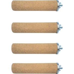 Venty 4'lü Pedikür Papağan Tüneği 15 cm Çapı 36 mm | Macaw | Kakadu | Jako | Amazon | İskender | Kumlu Tünek - Zımpara Tünek
