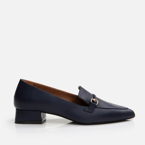 01AYH290820A680 Deri Lacivert Kadın Loafer