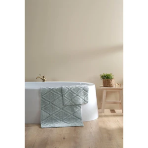 Maxi 2’li Takım Banyo Paspası %100 Pamuk 40x60 + 60x90 Yeşil