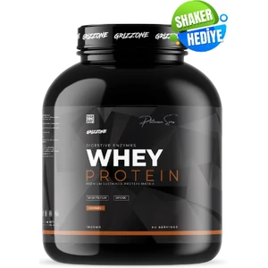 Grızzy Whey Proteın Pro Wpc80 1800  Gr 60 Servıs + Shaker ( Karamel )