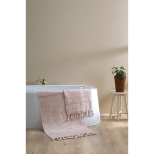 Paloma 2’li Takım Banyo Paspası %100 Pamuk 40x60 + 60x90 Pembe