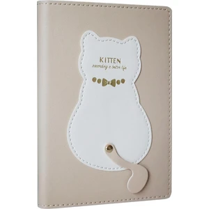 Victoria's Journals Geçmeli Kedili Defter A6 80 Gr. 192 Sayfa